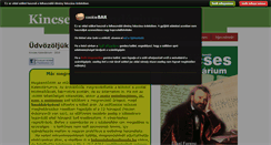 Desktop Screenshot of kincses.hu